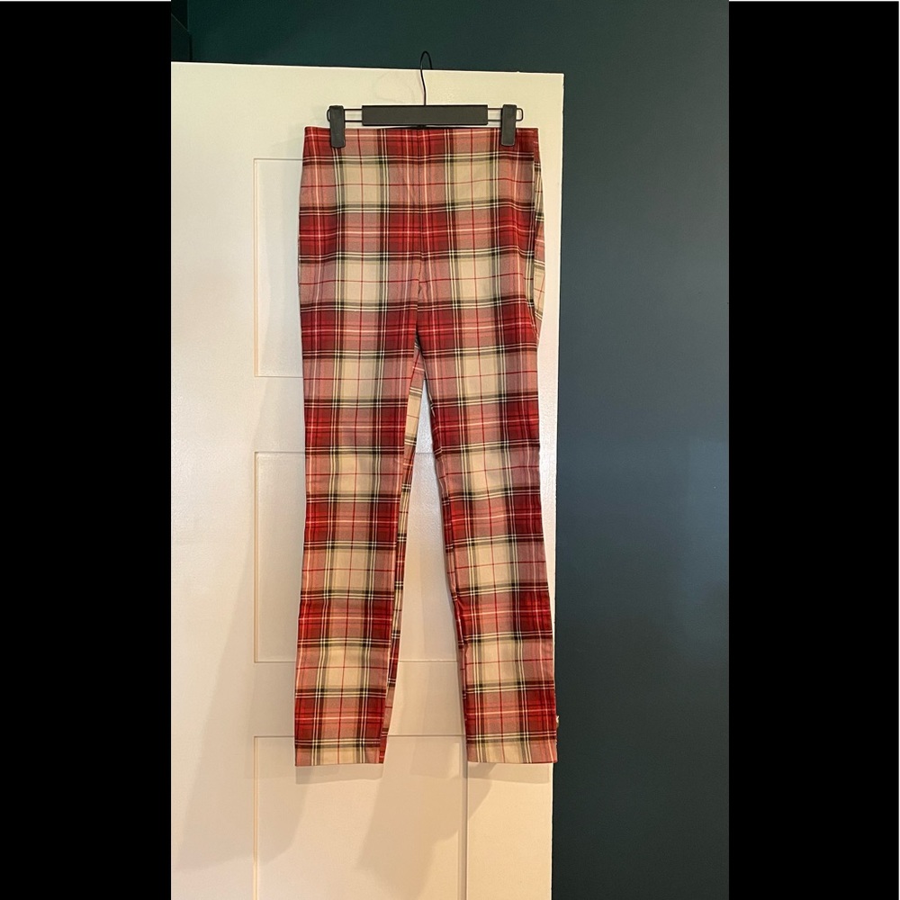 Tartan plaid Zara pants